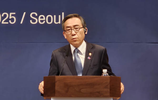 조태열 외교부 장관은 우리 정부의 대일 정책 기조에 변함이 없다고 밝혔다. [사진 - 통일뉴스 김치관 기자]