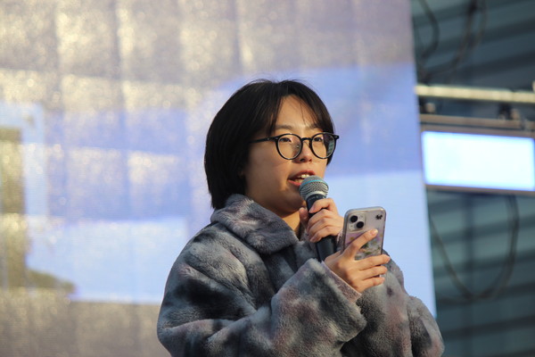 레빗  학생인권법과 청소년인권을 위한 청소년·시민전국행동 공동대표 [사진-통일뉴스 이승현 기자]