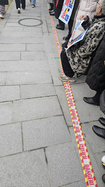 질서. [사진 - 통일뉴스 하태한 통신원]