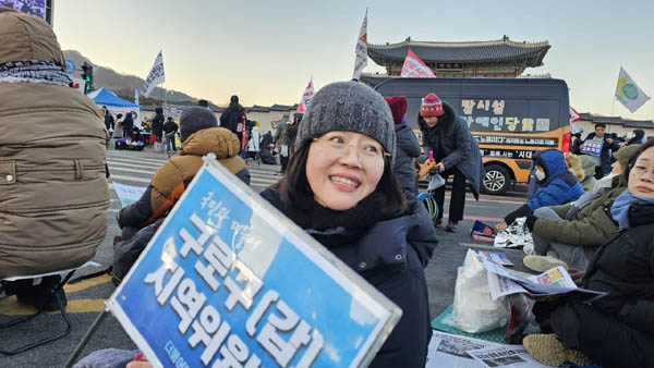 오랜 지기 최태영 구로구 의원도 밝은 모습으로 자리를 지켰다. [사진 - 통일뉴스 하태한 통신원]