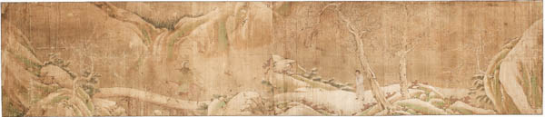 신잠의 「설중기려도」와 「탐매도」, 국립중앙박물관 소장. [사진 제공 – 이양재]