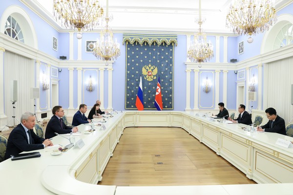 회담에서는 북러 집권당 사이의 전술적·전략적 상호작용, 상호 지원 및 협력 강화 등이 논의됐다. [사진-통합러시아]