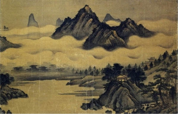 『산수도』, 서문보, 일본 야마토분카관 소장. [사진 제공 – 이양재]