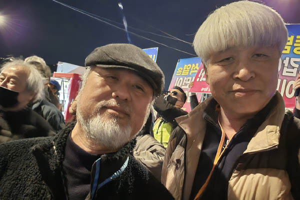 이태원참사 피해자 가족 협의회 회장 이정민님. 나의 출발은 윤석열이 아니라 이태원 참사였다. [사진 - 통일뉴스 하태한 통신원]