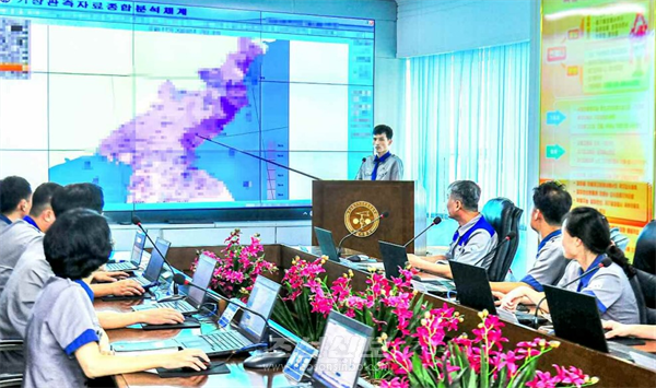 북한 기상수문국. [사진-조선신보 갈무리]