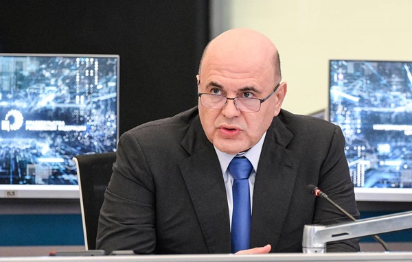 미하일 미슈스틴 러시아 총리. [사진 갈무리-타스통신]