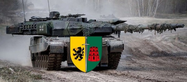 독일 육군 제45기갑여단 전차. [출처-Bundeswehr / Marco Dorow]