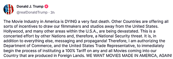 [사진 갈무리-트루스소셜 트럼프 계정]