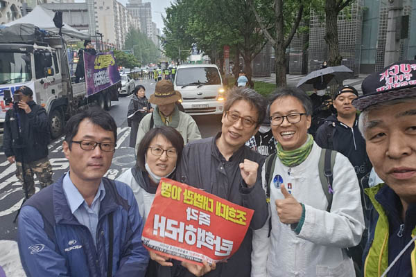 백금열 선생과 인증샷! [사진 - 통일뉴스 하태한 통신원]