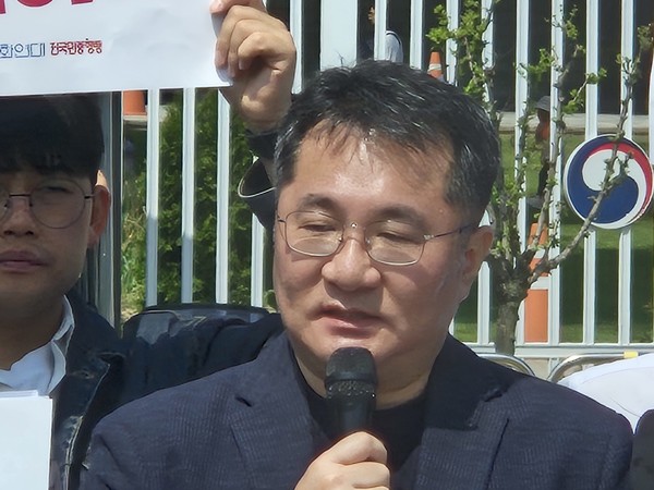 나원준 경북대학교 경제학과 교수 [사진-통일뉴스 이승현 기자]