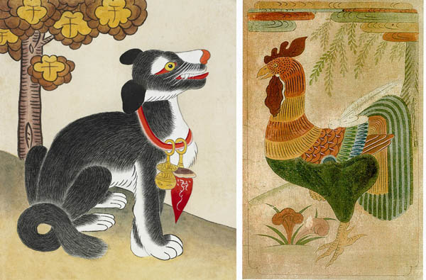 문배도는 그림과 부적의 중간형이다. 개인의 아니라 가족 단위의 욕망을 담았다. [사진 제공 – 심규섭]