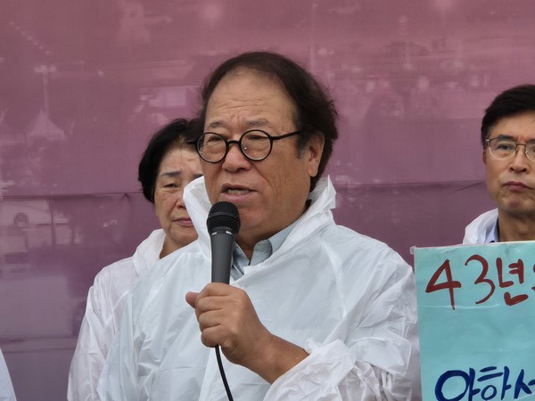 이적  민통선평화교회 담임목사 [사진-통일뉴스 이승현 기자]