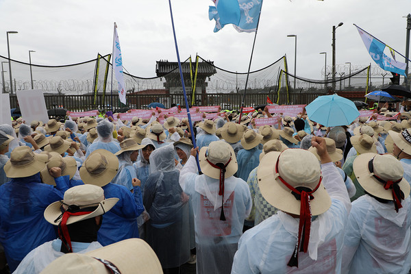 [사진-민주노총 중앙통일선봉대]