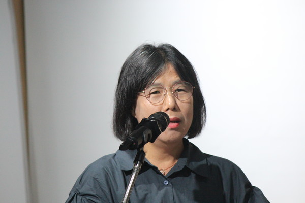 김혜순 '김련희송환추진위원회' 공동대표 [사진-통일뉴스 이승현 기자]