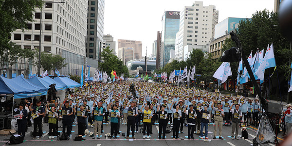 [사진제공-민주노총 중앙통일선봉대]