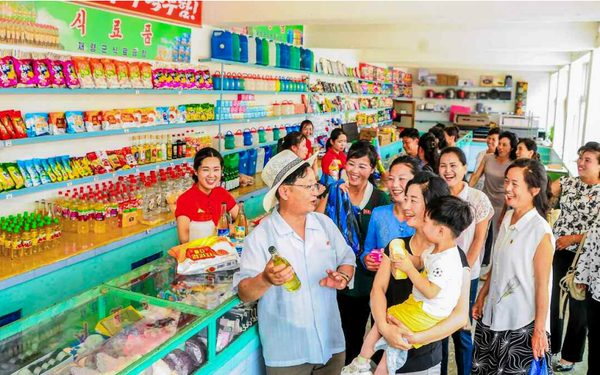 황해남도 재령군 지방공업공장 [사진-노동신문]