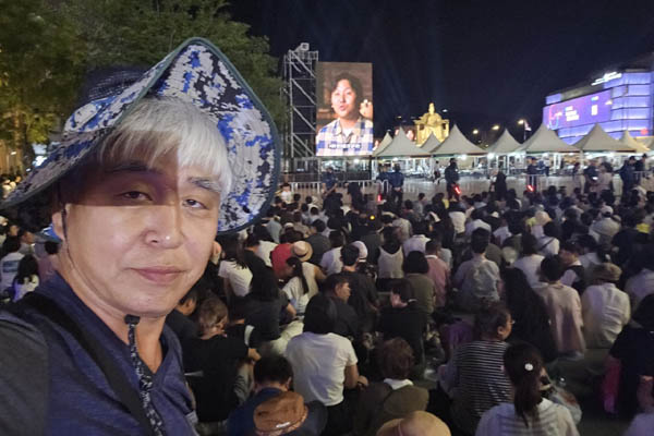 인증샷! [사진 - 통일뉴스 하태한 통신원]