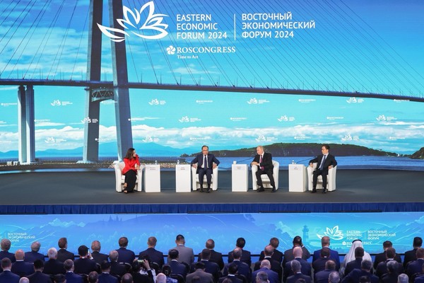 2024 극동경제포럼 광경. [사진 출처- 로스콩그레스 재단 공식 사이트]