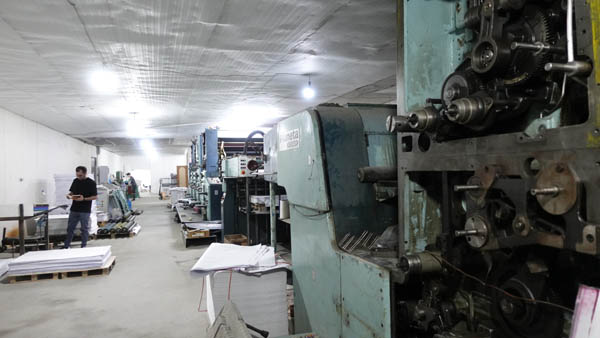 (사)WIP DOER의 인쇄실. [사진 제공 - KOICA]