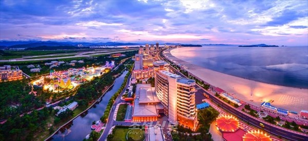 원산갈마해안관광지구. [사진-조선신보 갈무리]