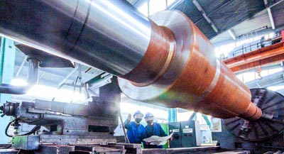 대안중기계연합기업소. 2021년 [사진-노동신문]