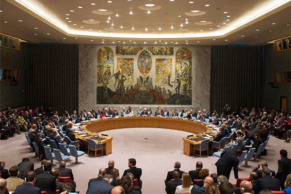 유엔안보리 공식회의장([사진 제공 - 외교부]