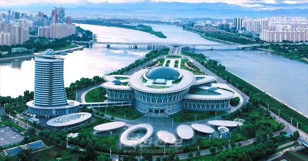 과학기술전당. [사진-조선신보 갈무리]