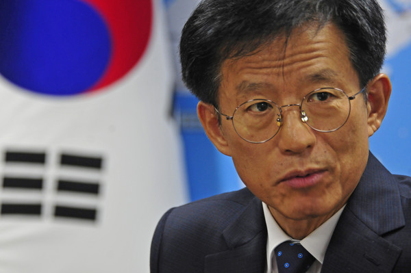 방용승 민주평통 사무처장은 23일 [통일뉴스]와 인터뷰에서 "상황은 심각하고 고민은 깊지만 극복할 방법은 내부의 단합된 힘을 만드는 것부터 시작해야 한다"고 자신의 소명에 대해 밝혔다. [사진-조천현]