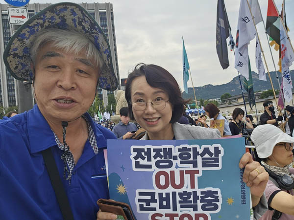 조국혁신당 백선희 의원, 국회 국방위원회 소속이다. [사진 - 통일뉴스 하태한 통신원]