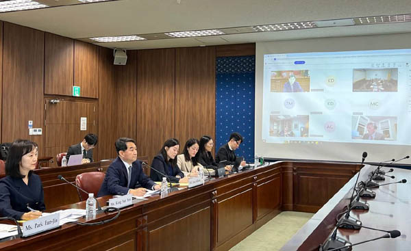  ‘한-미 상용방문 및 비자 워킹그룹’이 22일 화상으로 2차 협의를 가졌다. [사진 제공 - 외교부]
