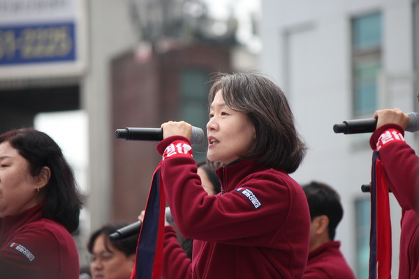 노래문선대 공연 [사진-통일뉴스 이승현 기자]