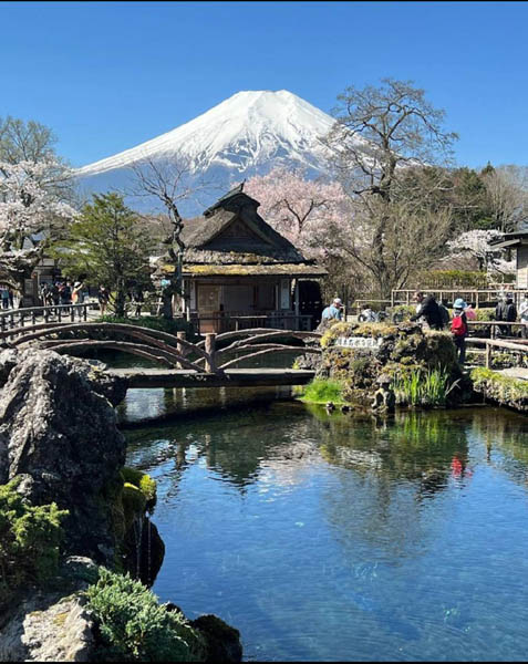 일본의 오시노핫카 관광 안내 사진. [사진 제공 – 문영임]