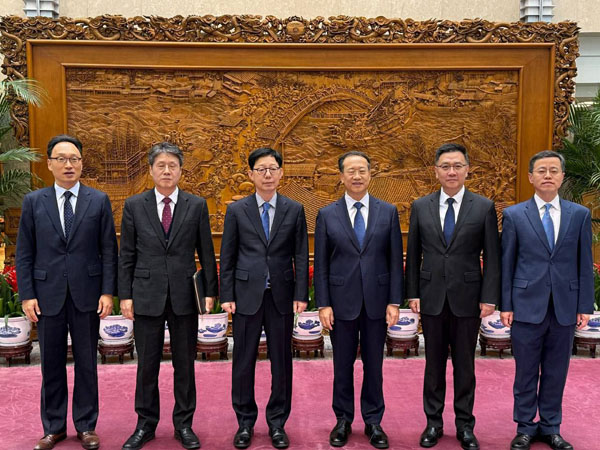 박윤주 외교부 1차관 일행은 18일 중국 베이징에서 마자오쉬(馬朝旭) 중국 외교부 상무(常務)부부장 일행과 ‘제11차 한중 외교차관 전략대화’를 가졌다. [사진 제공 - 외교부]