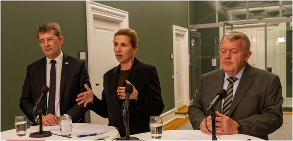 지난해 9월 17일 메테 프레데릭센 덴마크 총리가 장거리 정밀무기 보유계획을 밝혔다. [사진-덴마크 정부 홈페이지]