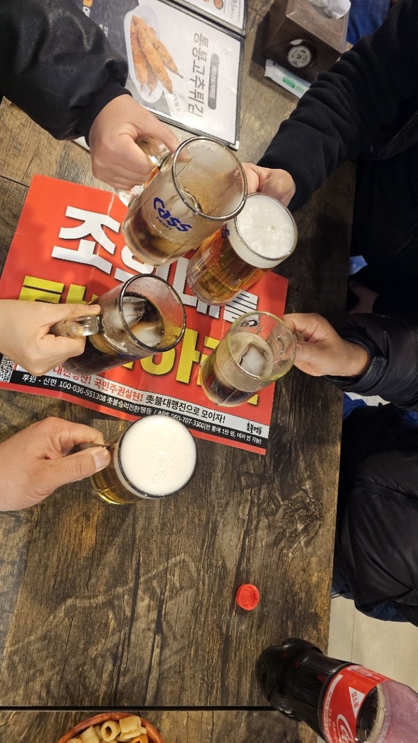 구로동 2차 뒤풀이 [사진-통일뉴스 하태한 통신원]