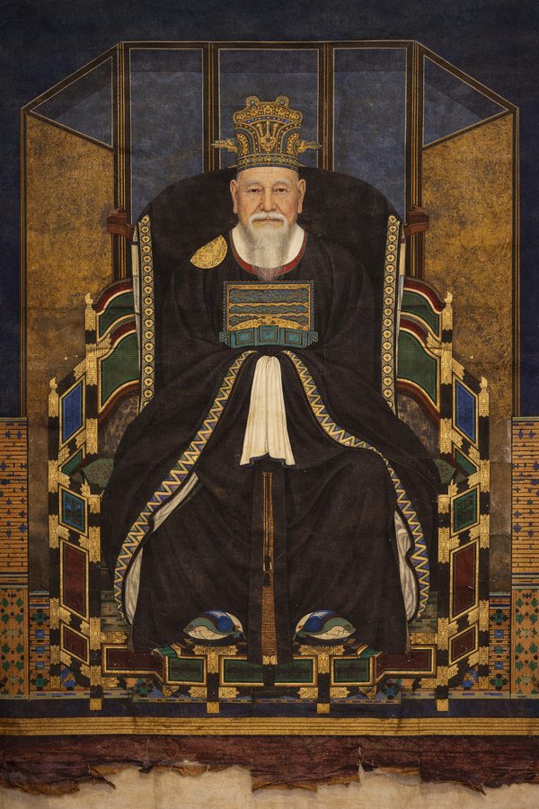 사진(2). 챗GPT 원색 복원한 공민왕 어진 [사진-이양재 제공]