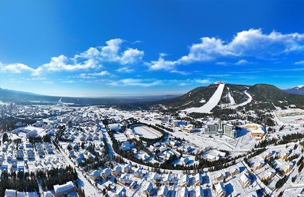 삼지연지구 전경. [사진-조선신보 갈무리]