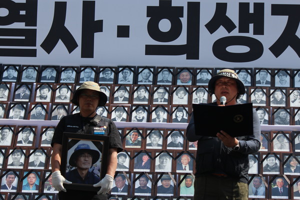 김동국 공공운수노조 화물연대본부 위원장 [사진-통일뉴스 이승현 기자]