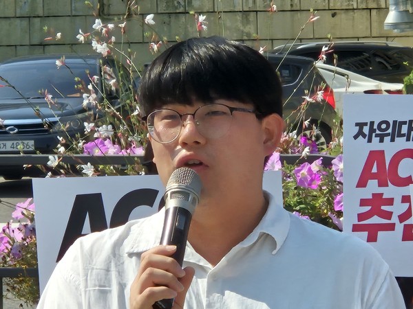 최휘주 자주통일평화연대 상임대표 [사진-통일뉴스 이승현 기자]
