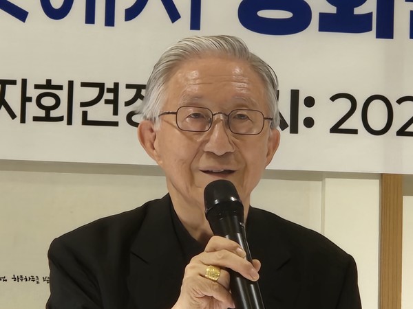김희중 대주교 [사진-통일뉴스 이승현 기자]