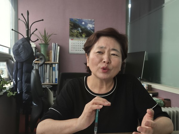 손미희 2026 민족자주국제포럼 추진위원회 추진단장 [사진-통일뉴스 이승현 기자]