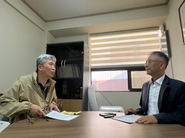 주재석 대표는 진보운동이 생각의 폭을 넓혀 서로 이해하고 같이 해 나가면서 전체적인 자주의 흐름을 만들어 나가야 한다고 강조했다. [사진-통일뉴스 서영빈 기자]